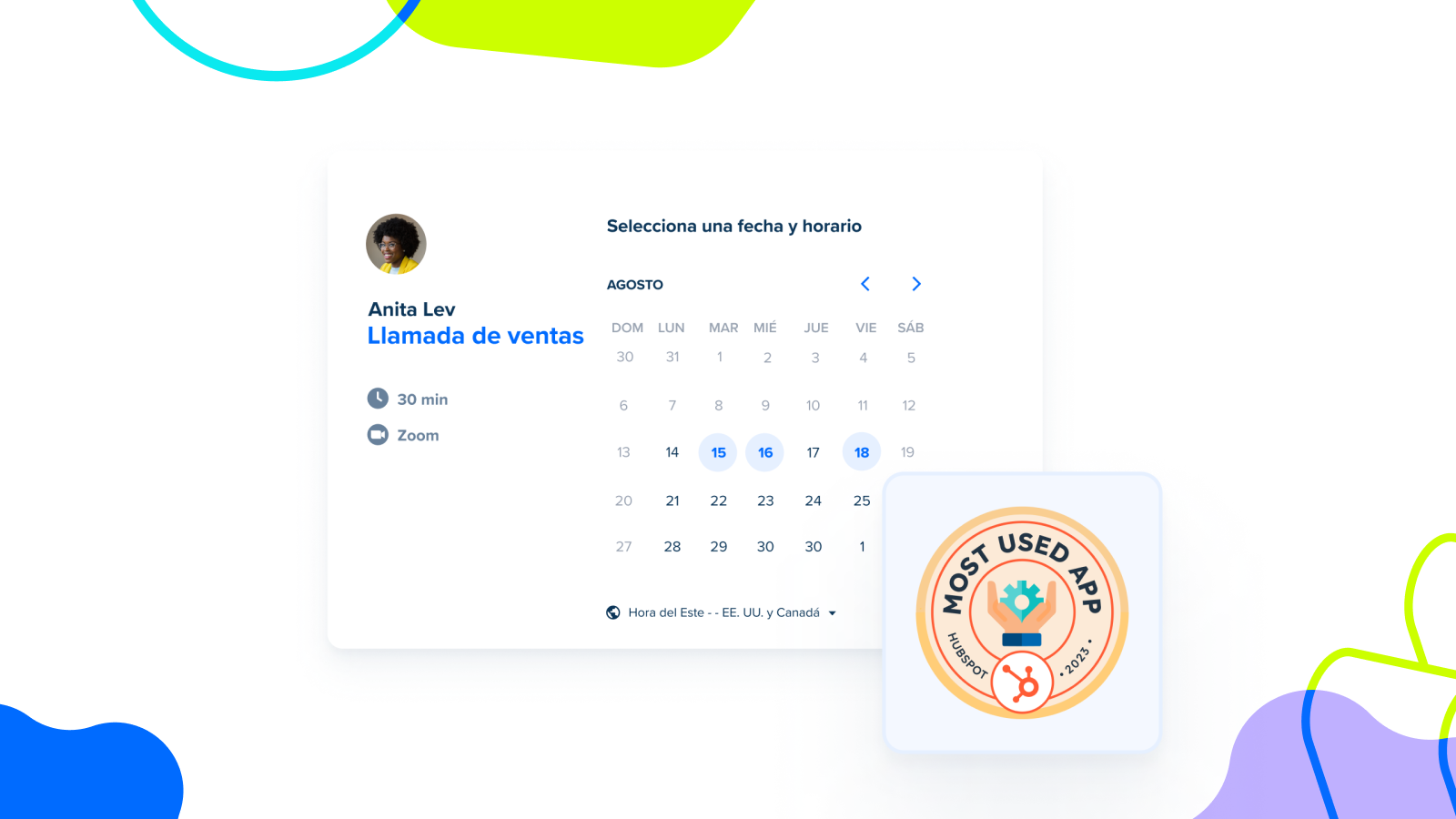 Programa reuniones inmediatamente