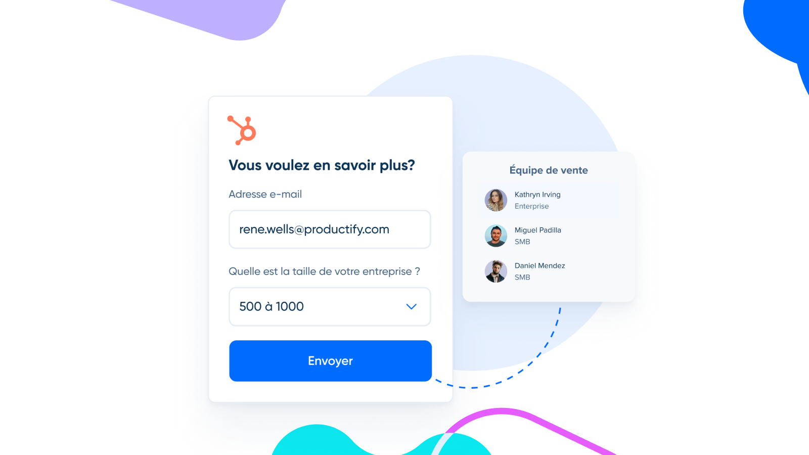 Planifier instantanément des réunions avec des prospects à partir des formulaires HubSpot