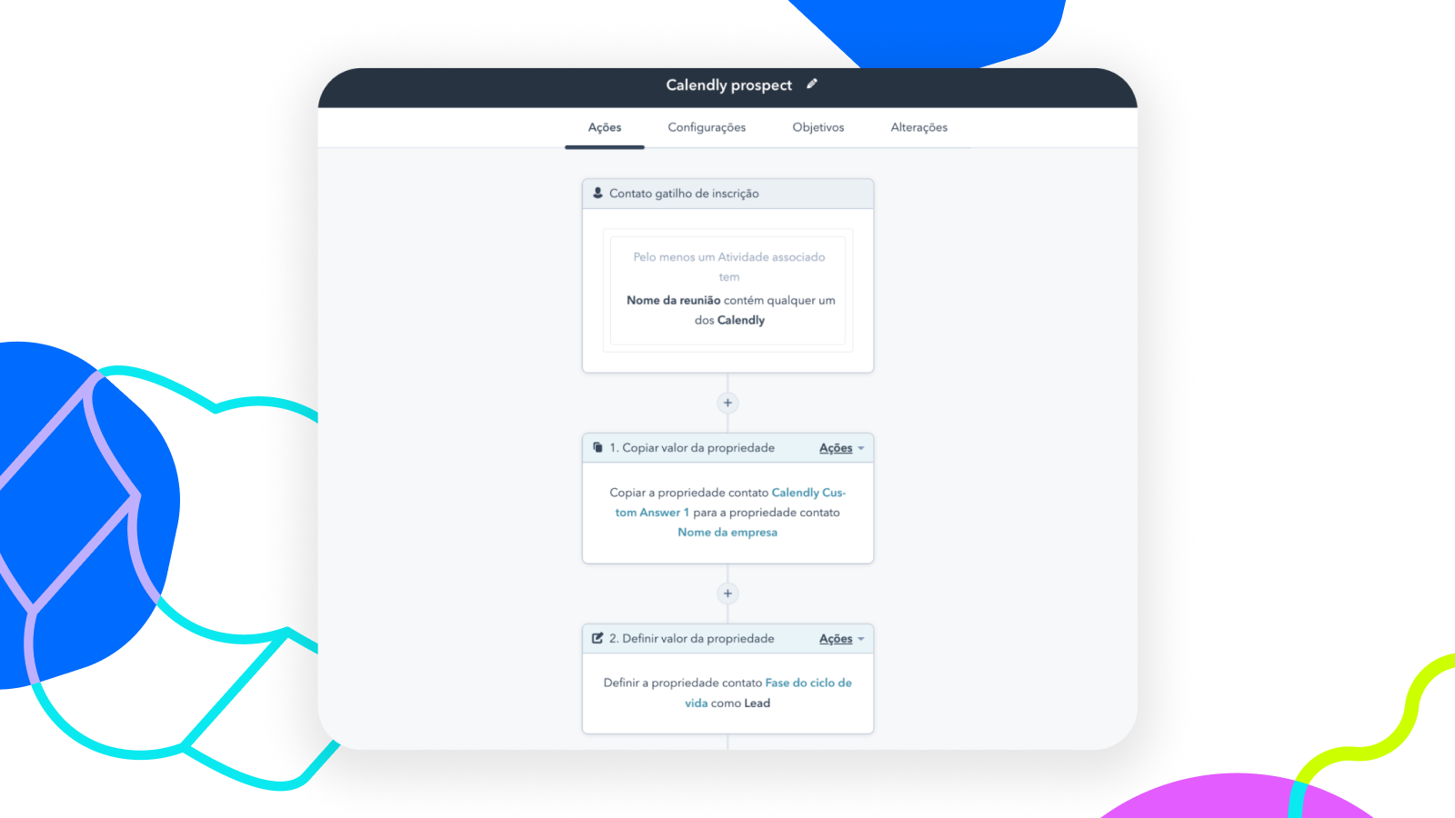 Faça mais com suas informações de reuniões e os fluxos de trabalho do HubSpot